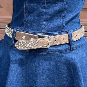 Western Rhinestone Belt